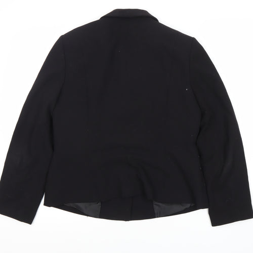 Precis Women's Black Blazer Size 12 - Elegant Workwear