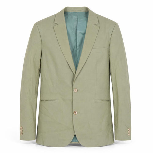 ASOS Men's Green Blazer, Regular Fit, 38, Notch Lapel