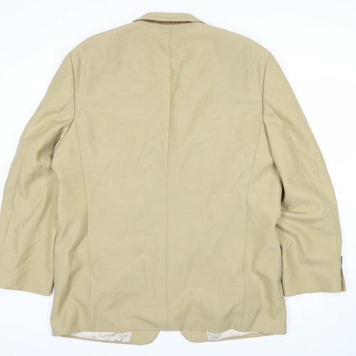 Tropicano Desch Men's Beige Blazer Size 54R