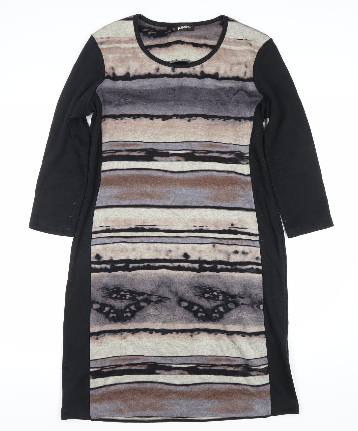 Pomodoro Women's Multicoloured Long Sleeve Dress