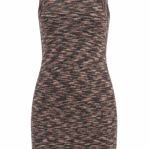H&M Women's Multicoloured Tank Dress, Size 10, Casual Style