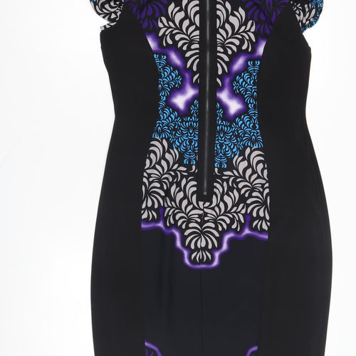 Marks and Spencer Women's Black Bodycon Dress, Size 12