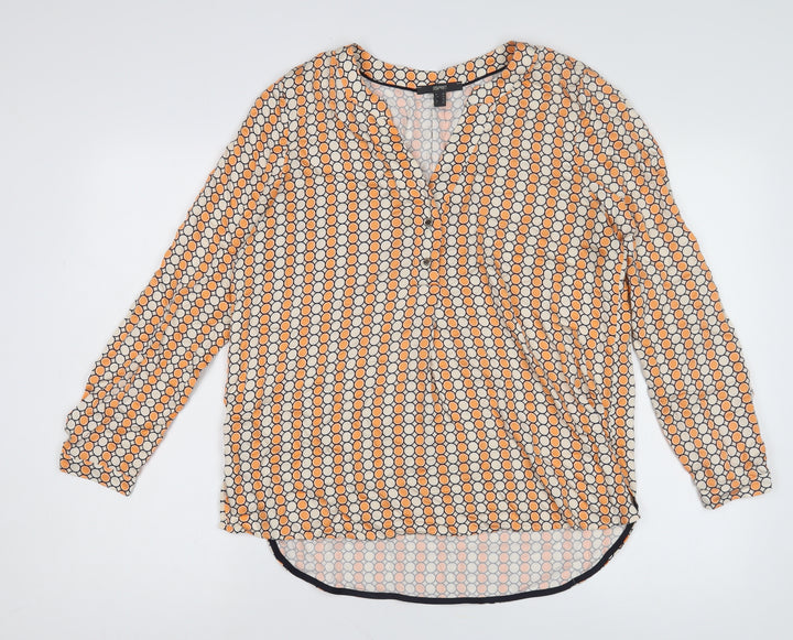 Esprit Women's Multicoloured Geometric Blouse M