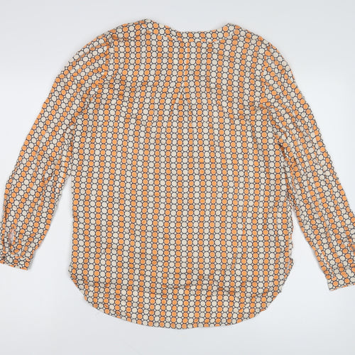 Esprit Women's Multicoloured Geometric Blouse M