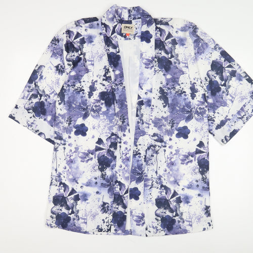 Only Women's Multicoloured Floral Kimono Size 12