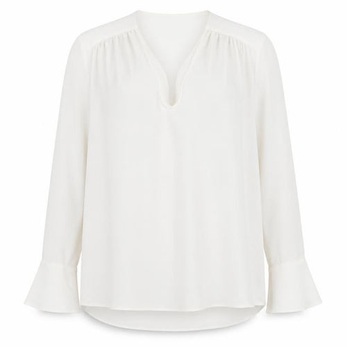 Mango Women's White Blouse Size 14 Basic Style