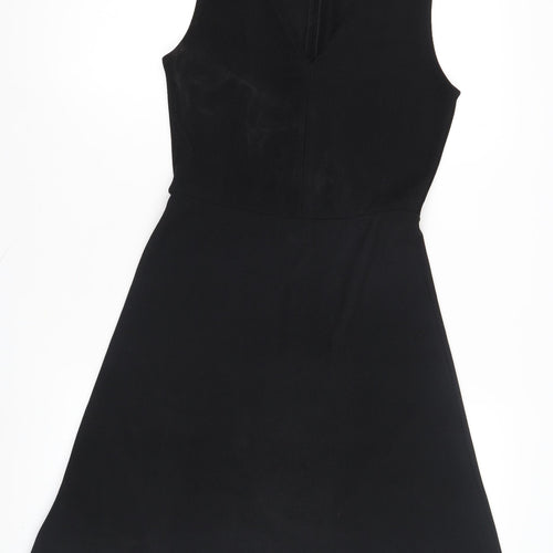 Mango Women's Black A-Line Dress Size 8