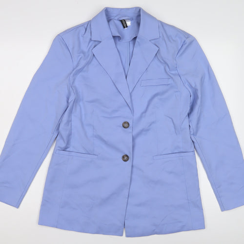 H&M Women’s Blue Blazer, XS, Single-Breasted