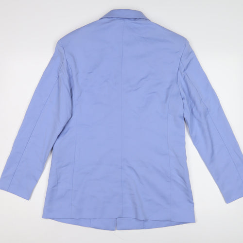 H&M Women’s Blue Blazer, XS, Single-Breasted
