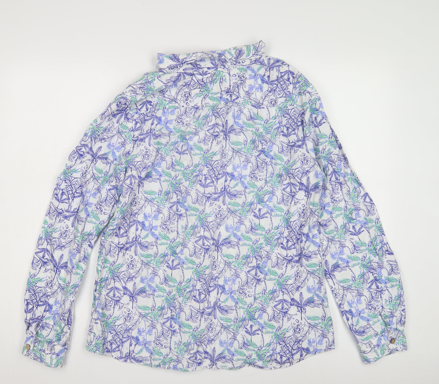 Beacon Cove Women's Multicoloured Floral Blouse, Size L