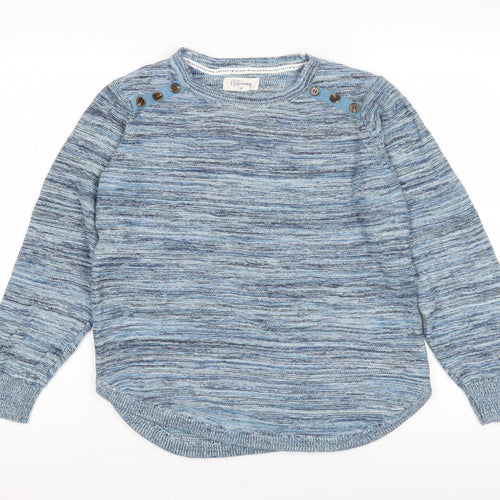 Autonomy Blue Crew Neck Women's Jumper, Size 12