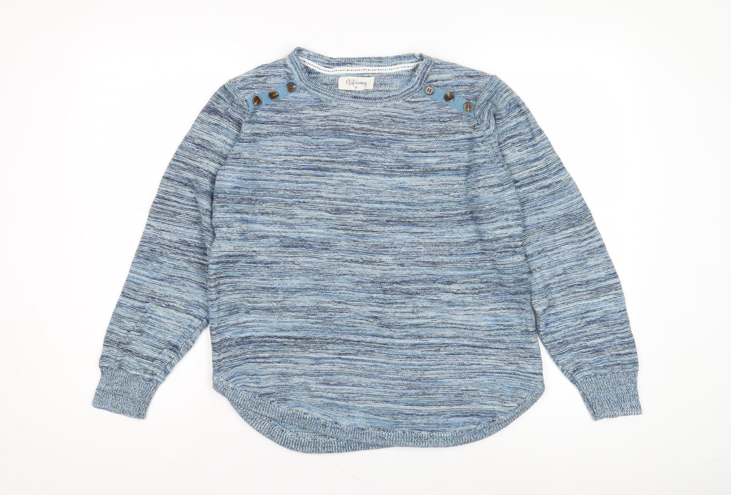 Autonomy Blue Crew Neck Women's Jumper, Size 12