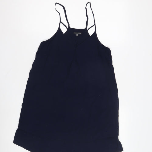 Warehouse Women's Blue Camisole Tank Top Size 10