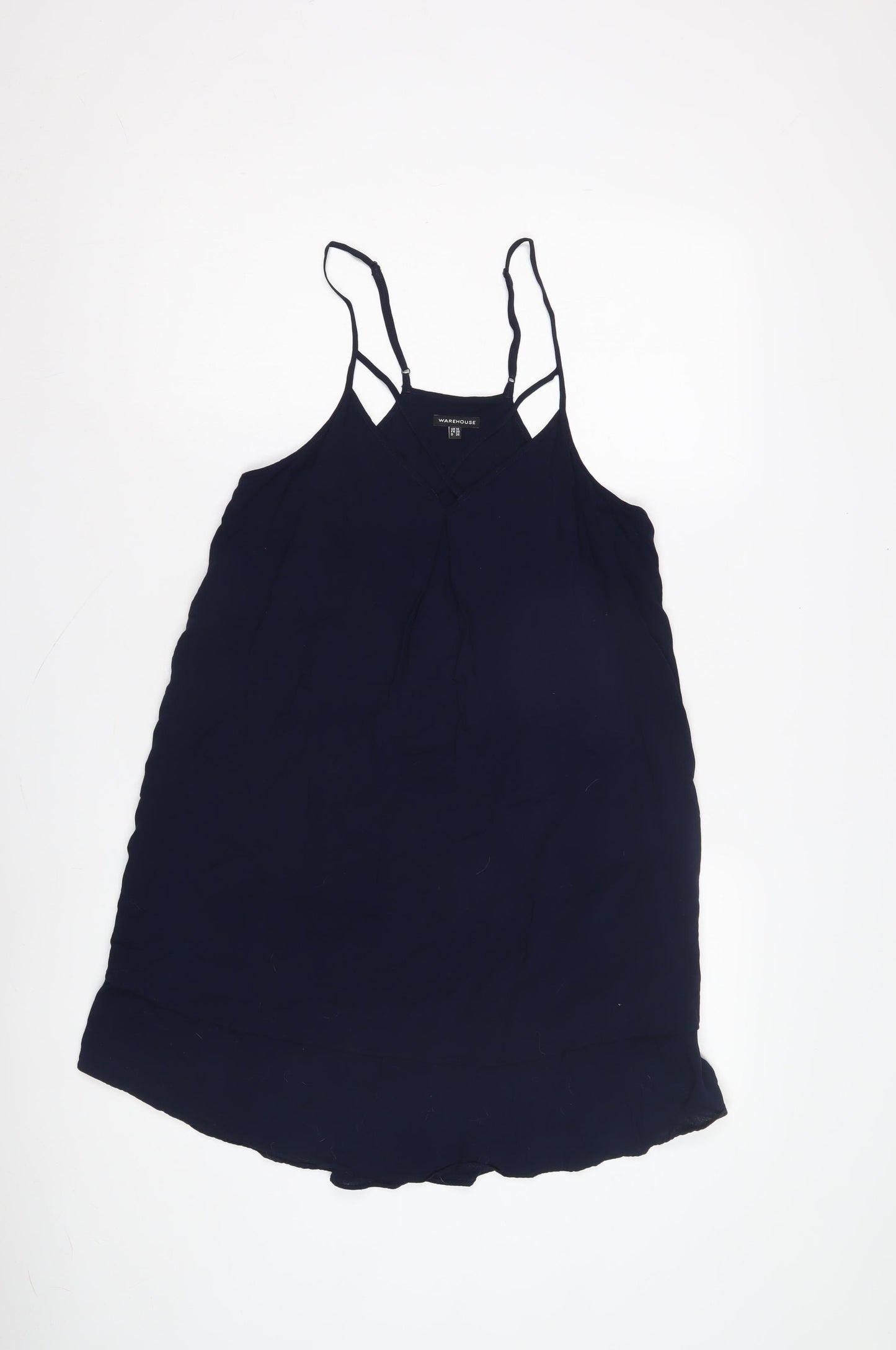 Warehouse Women's Blue Camisole Tank Top Size 10