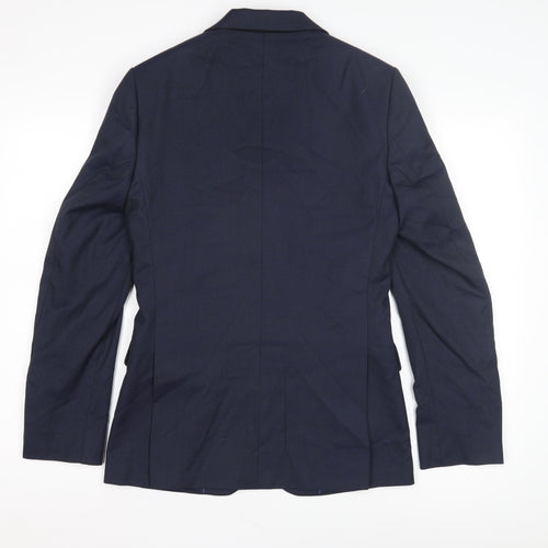 Marks and Spencer Men's Blue Slim Fit Blazer 34
