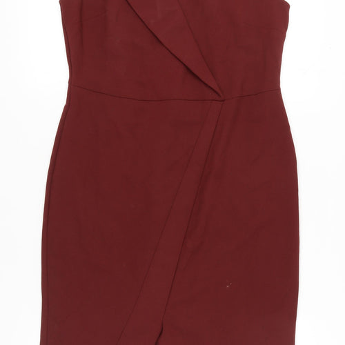 Next Women's Red Sheath Dress Size 14 Business Wear