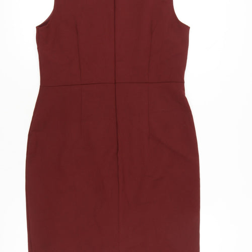 Next Women's Red Sheath Dress Size 14 Business Wear