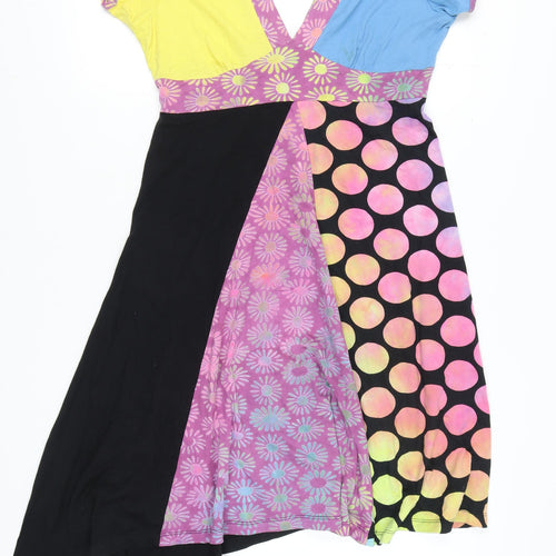 Joe Browns Women's Multicoloured Wrap Dress Size 16