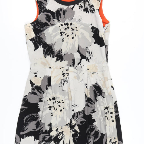 Next Women's Multicoloured Fit & Flare Dress Size 10
