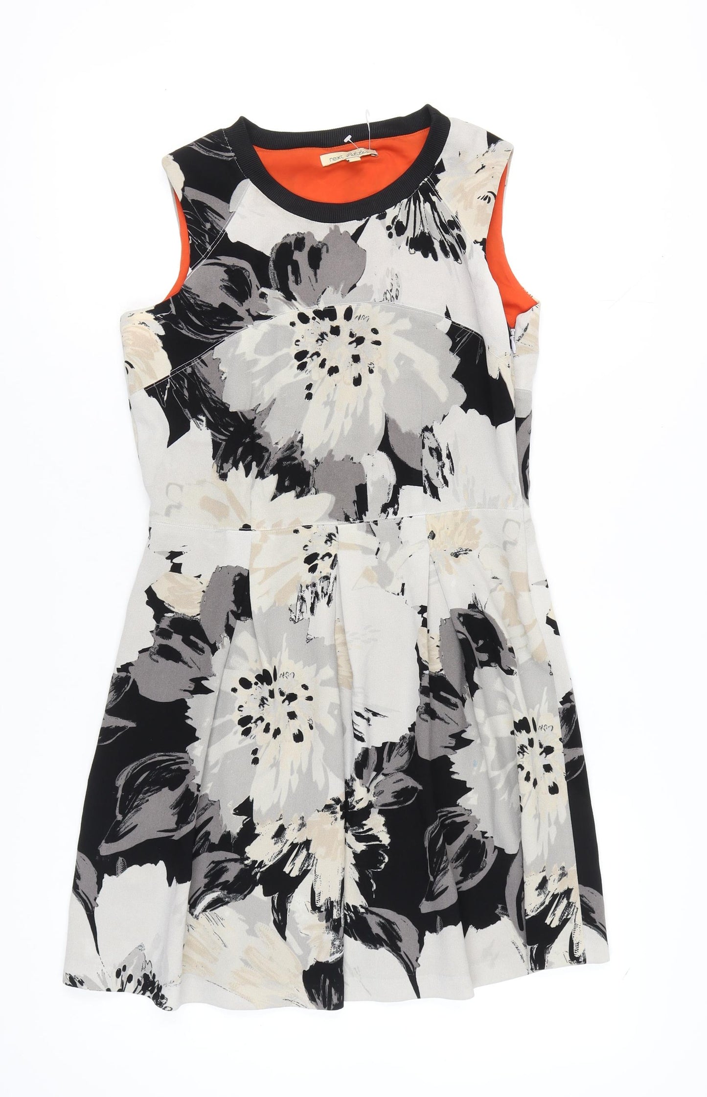 Next Women's Multicoloured Fit & Flare Dress Size 10
