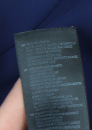 Jasper Conran Womens Blue Cowl Neck Blouse Size 12