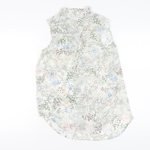 H&M Women's Floral Blouse - Multicoloured, Size 4