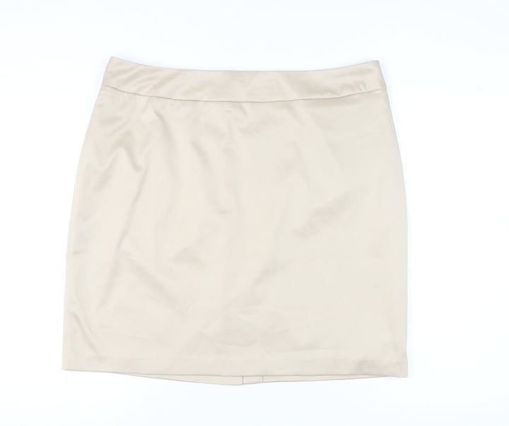 Canvas Women’s Beige Pencil Skirt Size 20