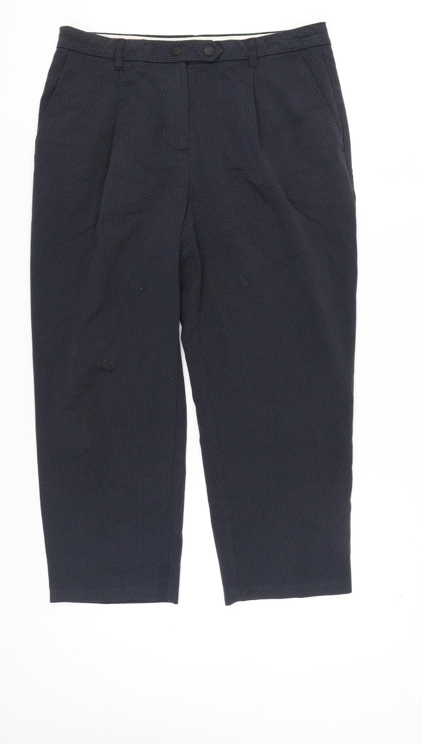 Marks and Spencer Women's Blue Trousers Size 14