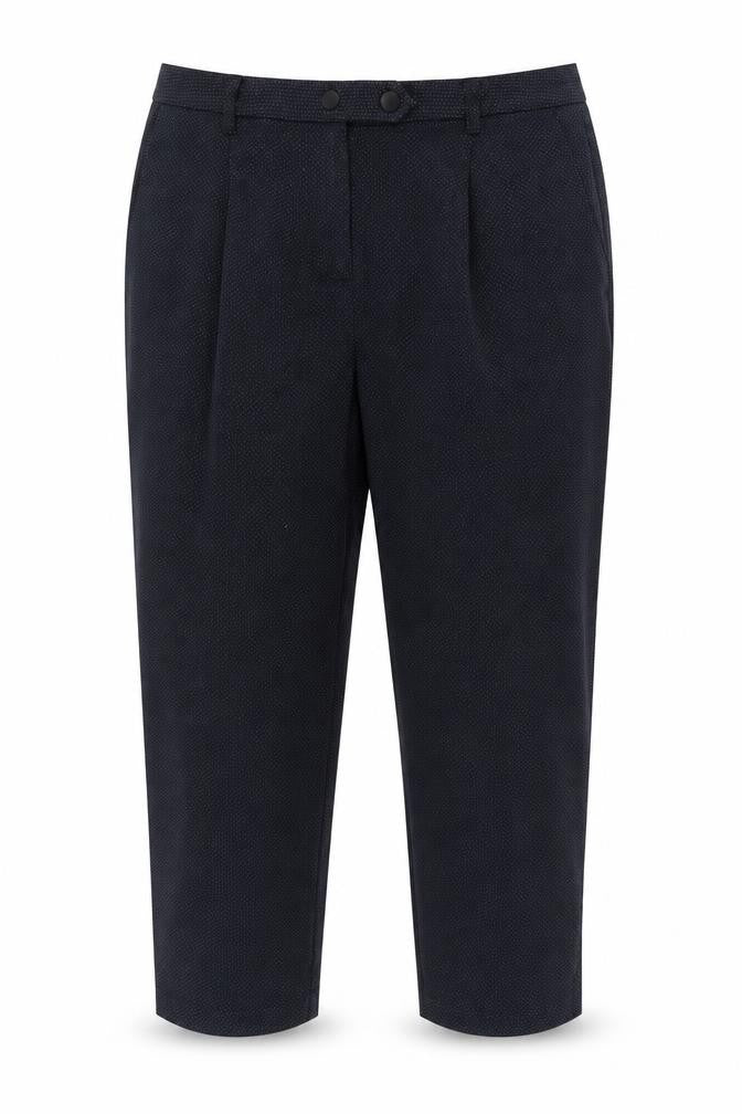 Front view of Marks & Spencer Women's Blue Trousers, size 14