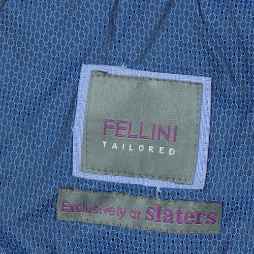 Fellini Tailored Men's Blue Blazer Size 44