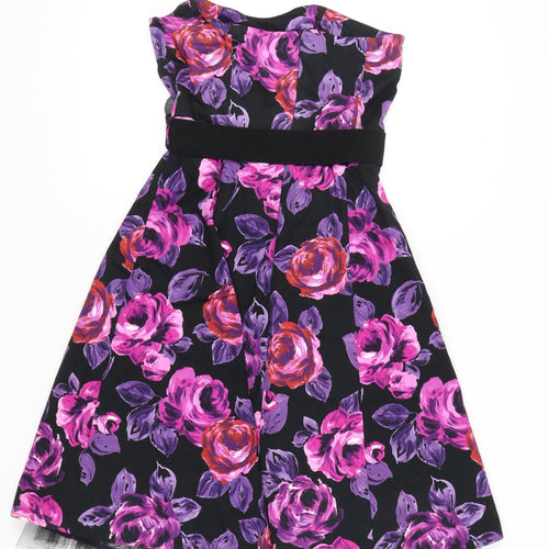 Debenhams Women's Floral Fit & Flare Dress Size 8
