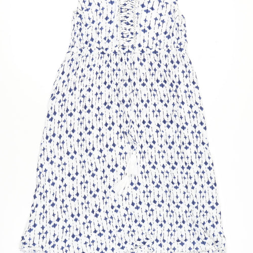 Bonmarché Women's White A-Line Dress Size 10