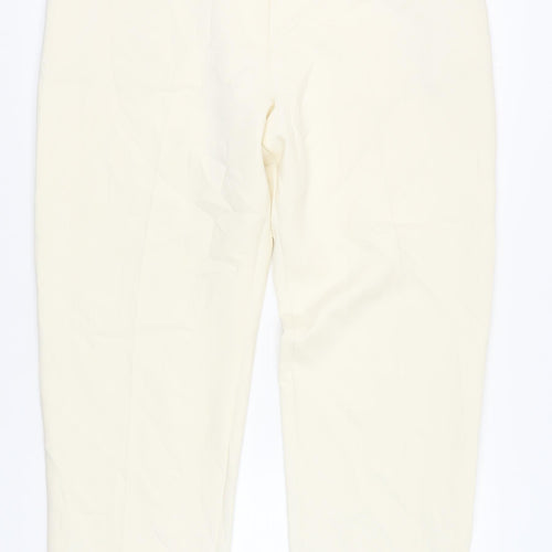 Marks and Spencer Women's Ivory Trousers Size 20