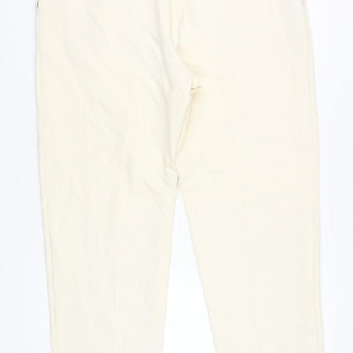 Marks and Spencer Women's Ivory Trousers Size 20