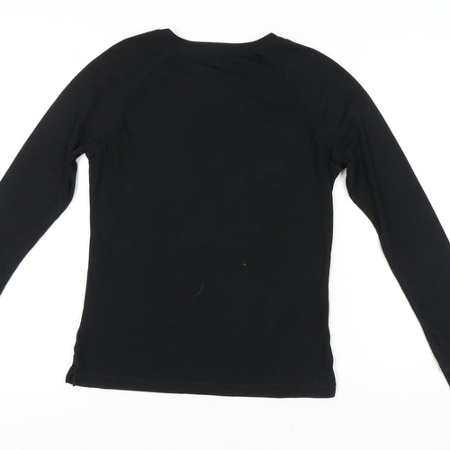 Mountain Warehouse Women’s Black Long Sleeve T-Shirt