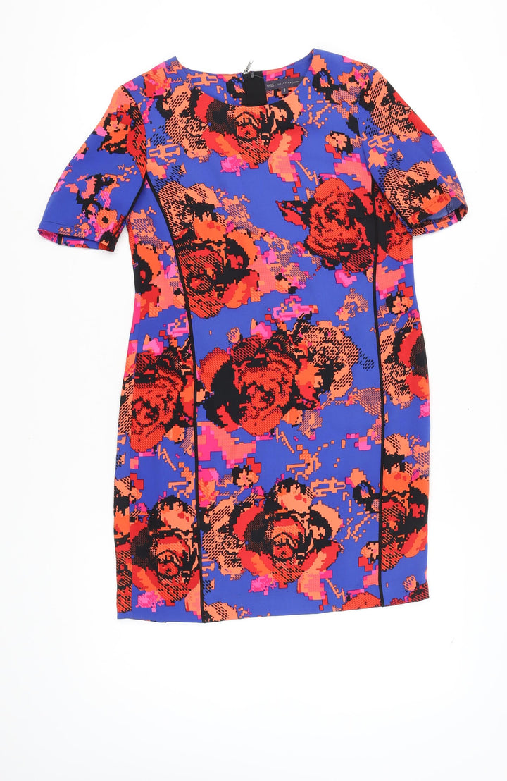 Marks and Spencer Women's Multicoloured Floral Dress