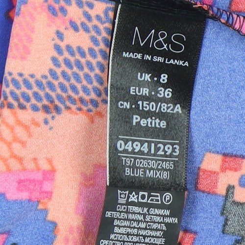 Marks and Spencer Women's Multicoloured Floral Dress