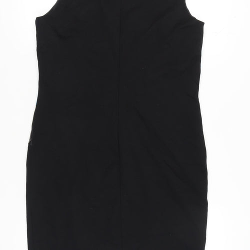 Conrad C Women's Sheath Dress Black Blue Grey Size 16