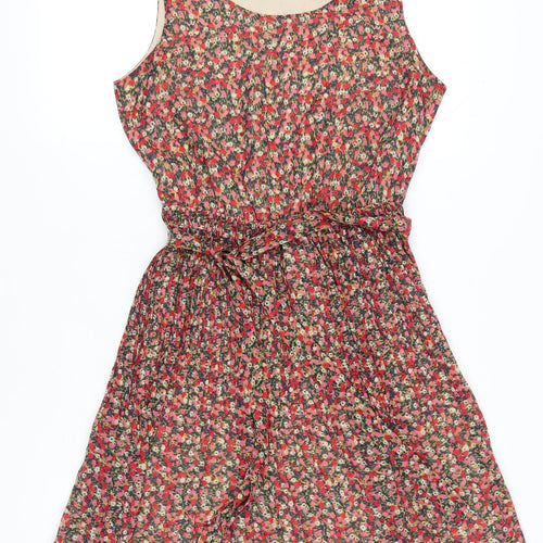 Gap Women's A-Line Floral Dress, M, Multicoloured, Short