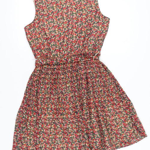 Gap Women's A-Line Floral Dress, M, Multicoloured, Short