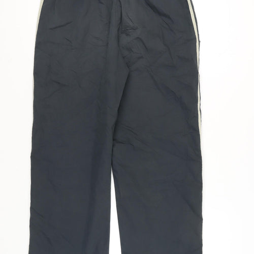 Next Men's Black Windbreaker Trousers, Size 34