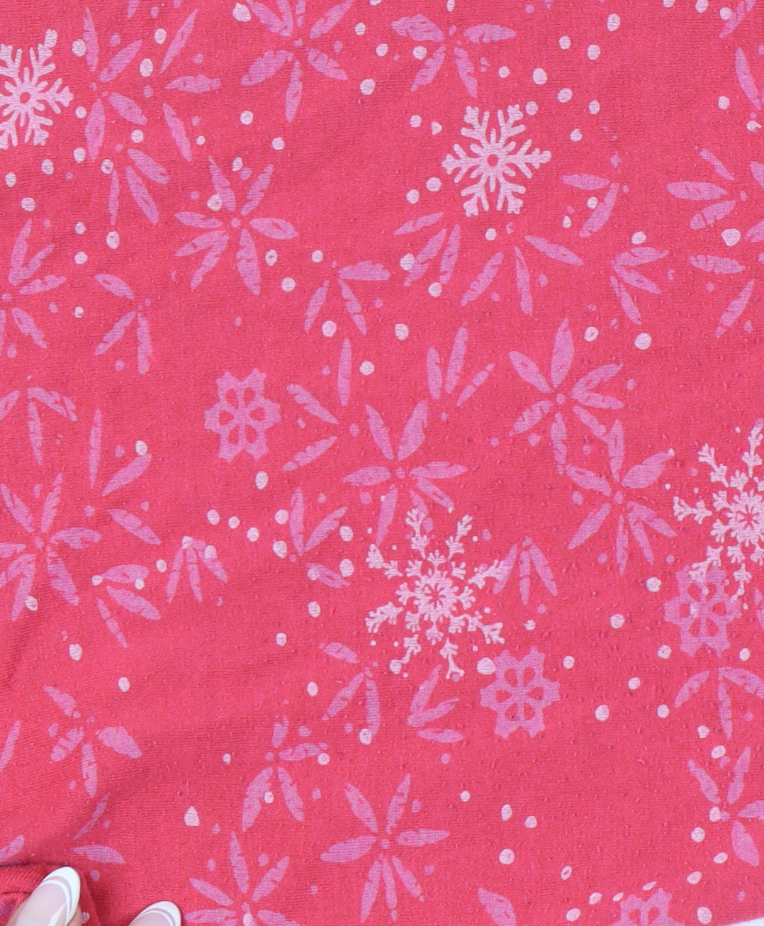 Weird Fish Womens Pink Floral Trousers Size 14