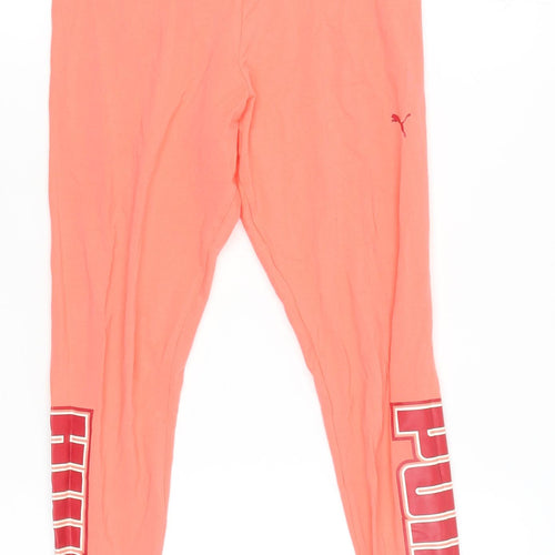 Puma Women's Pink Leggings Size S Activewear