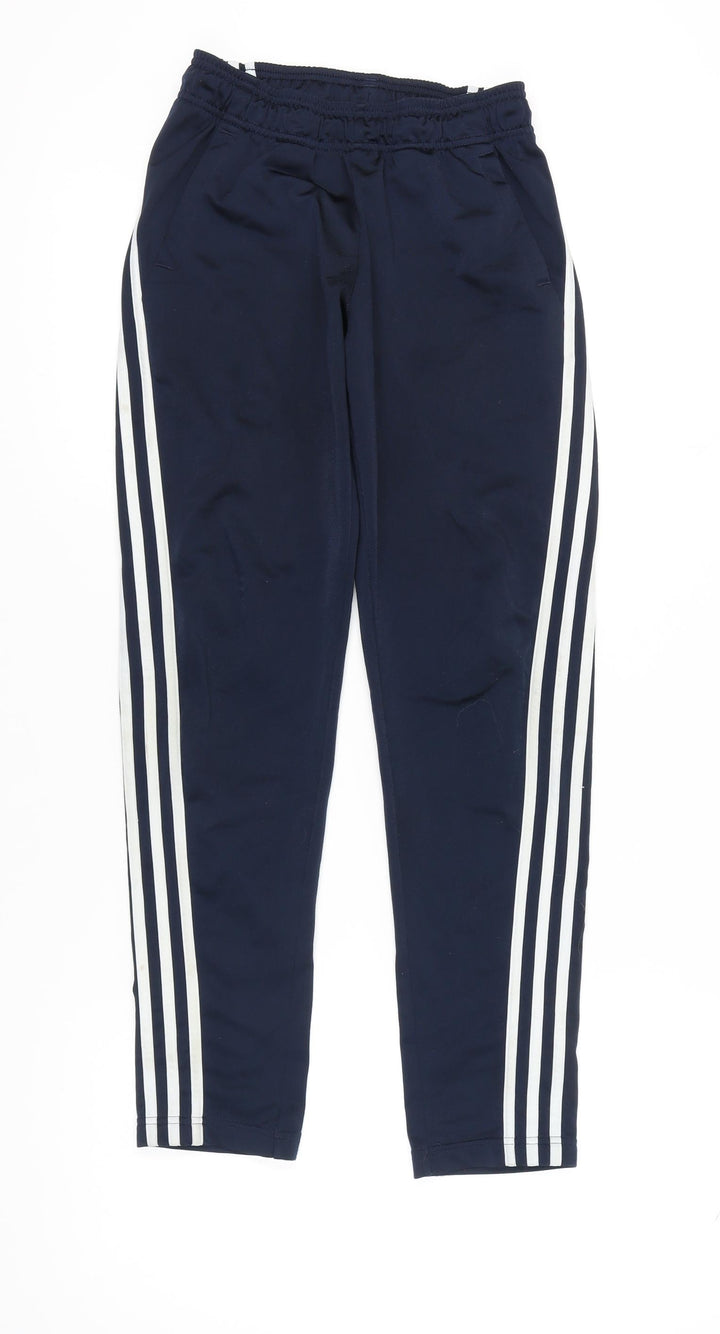 Adidas Boys Blue Track Pants 13-14 Years