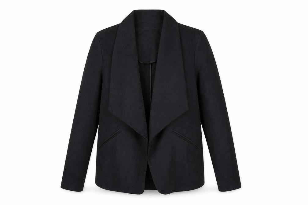 Front view of Oasis Women’s Black Blazer Jacket, size S