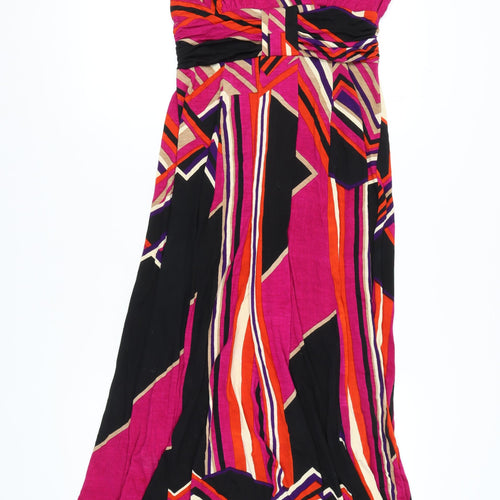 Pomodoro Women's Multicoloured Dress UK 12
