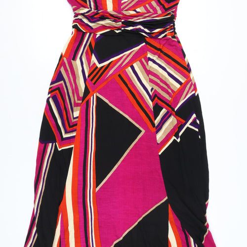Pomodoro Women's Multicoloured Dress UK 12