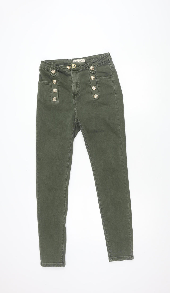 Denim Life Women’s Green Skinny Jeans Size L