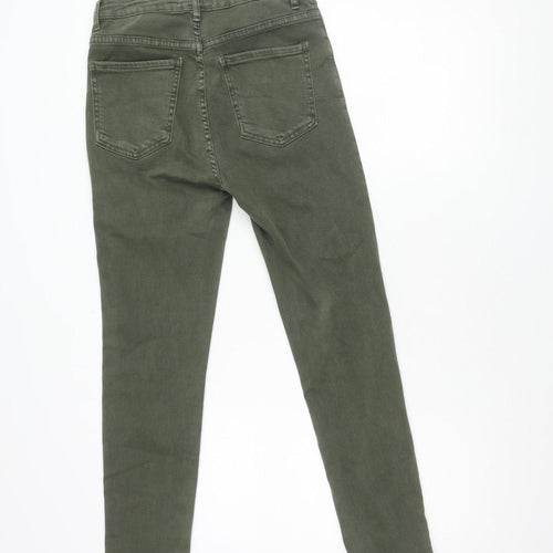 Denim Life Women’s Green Skinny Jeans Size L
