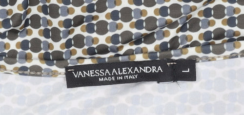Vanessa Alexandra Women's Multicoloured Geometric Top L